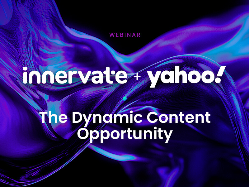 Innervate + Yahoo on-demand webinar graphic